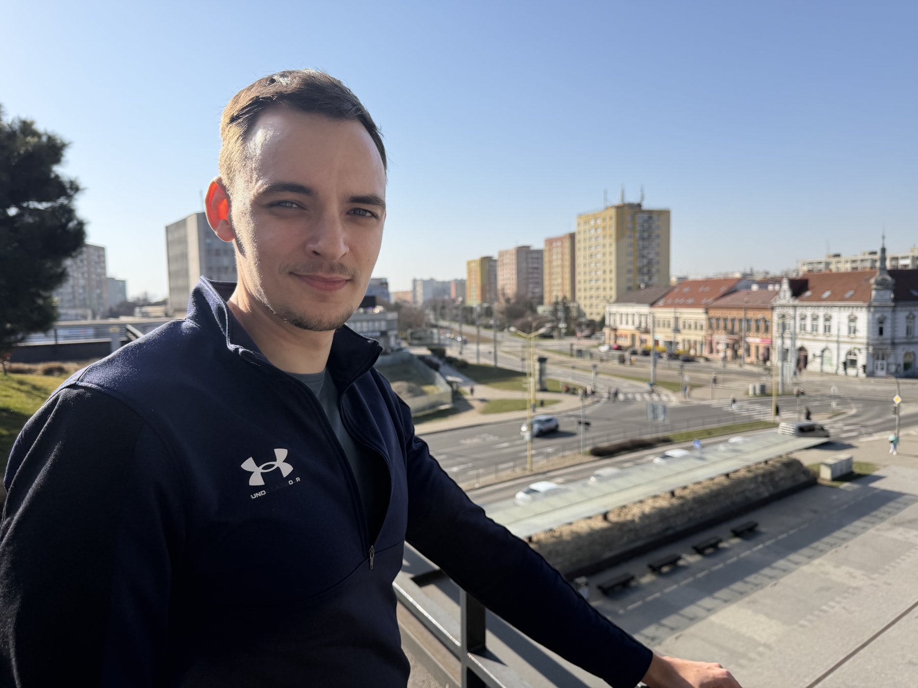 Portrét osobného trénera Adama Gurského